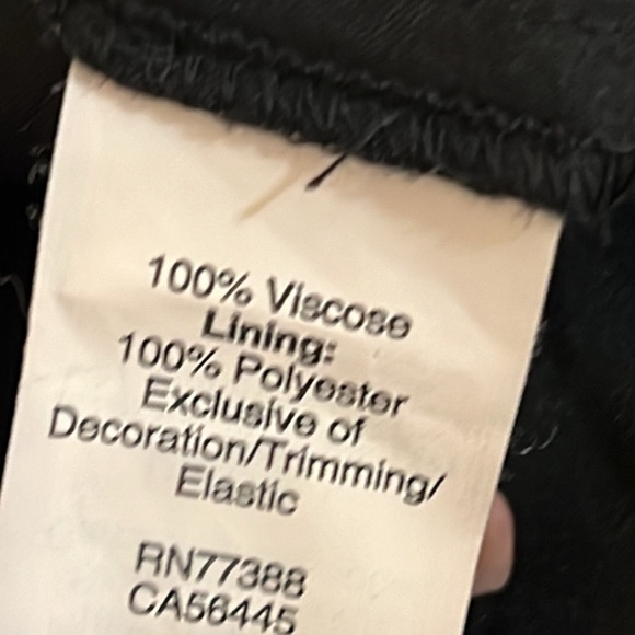 Madewell Crop Straight Wide-Leg Halter Jumpsuit Solid Black Soft Drapery Pocket - Picture 8 of 8